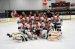 Minor PeeWee A Black following OT loss in Finals. 